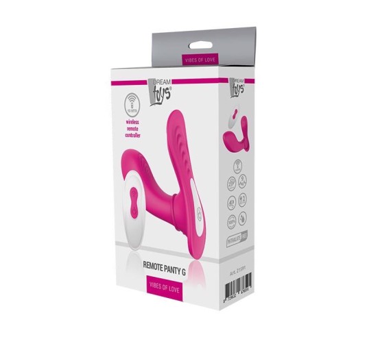 VIBES OF LOVE REMOTE PANTY G MAGENTA